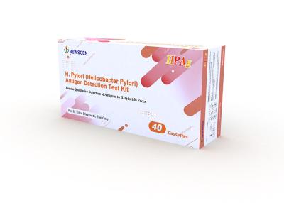 China One Step 30 Minutes 97.5% Accuracy H Pylori Rapid Test Kit for sale