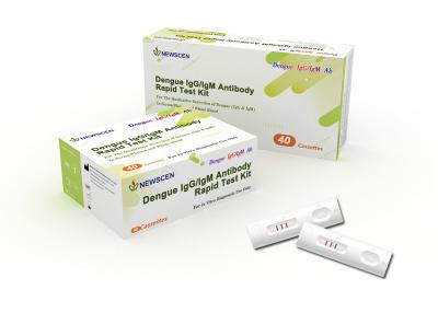 China 100% Sensitivity IgG IgM Combo Dengue Rapid Test Kit for sale