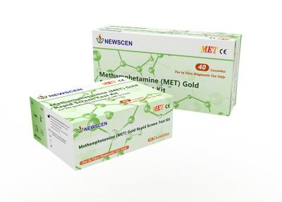 China 40 kit Methamphetamine MET Gold Rapid Screen Test Cassette for sale