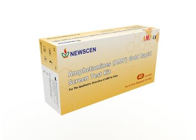 China Equipo rápido de la prueba de la droga de la anfetamina de la orina 30min amperio en venta