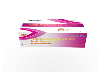 China In Vitro 25mIU/Ml Sensitivity HCG Pregnancy Rapid Test Kit for sale