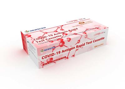 China CE 30 Minute Covid 19 Antigen Rapid Test Cassette for sale