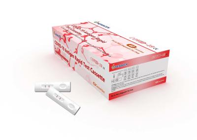 China Casete rápido de la prueba de la esponja de la esponja de la garganta del anticuerpo nasal de Covid 19 en venta