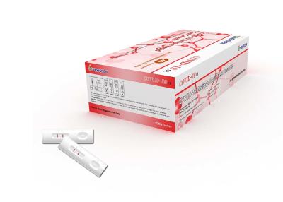 China 15 anticuerpo minucioso de Covid 19 y casete rápido de la prueba del antígeno en venta