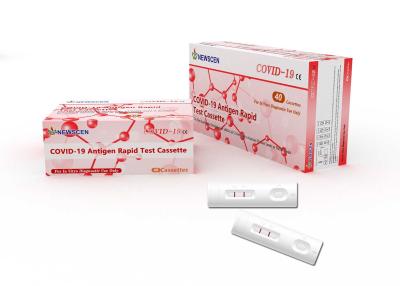 China In vitro gaveta rápida do teste do antígeno diagnóstico de Coronavirus para a casa à venda