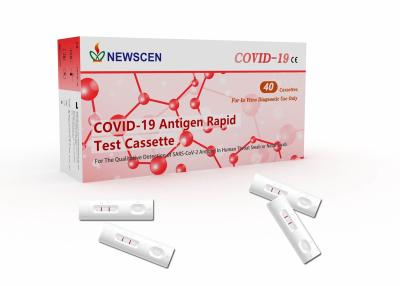 中国 ISO9001家の診断Coronavirusの抗原テスト キット 販売のため