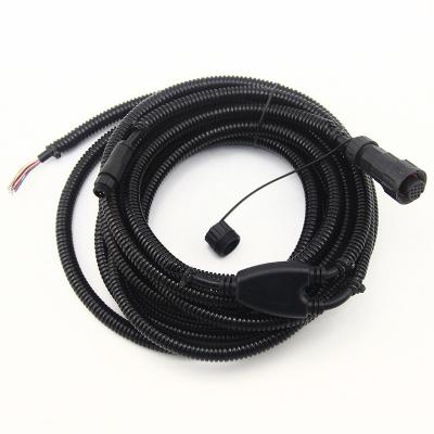 China los 2M Y Splitter Power Cable 3 PIN Male Open To 14 PIN Female Terminal Wiring Harness en venta