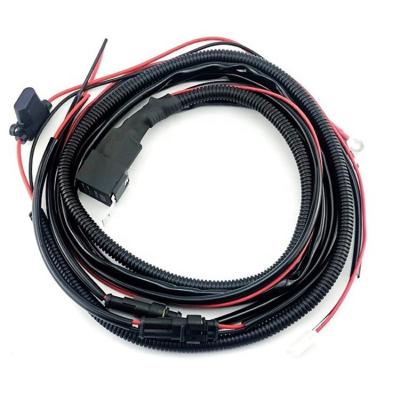 China 4-28AWG modificó el montaje de cable para requisitos particulares eléctrico del equipo de la haz de cables de la motocicleta en venta
