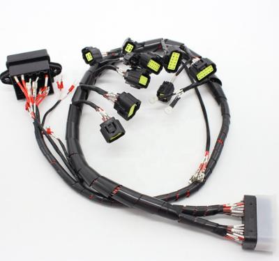 China Electric Cable Assembly customzied Auto Wire Harness Assembly Loom for sale