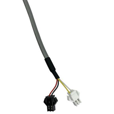 Chine Câble équipé électrique de ruban plat de veste de PVC de Pin UL2468 4 avec des connecteurs de JST à vendre