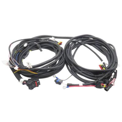 China 420mm Overmolded Shrink Tube OBD Wiring Harness Assembly For Agricultural Machinery for sale