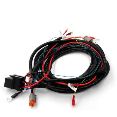 China Asamblea de cable automotriz de la haz de cables del empalme eléctrico del ISO 8AWG-28AWG en venta