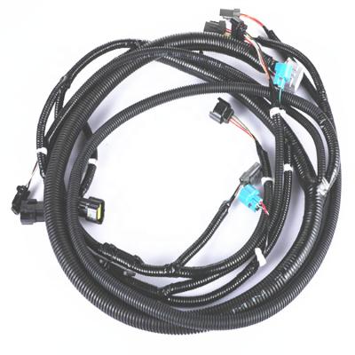 China UL2464 Copper Excavator Engine Wire Harness With AMP Connectors for sale