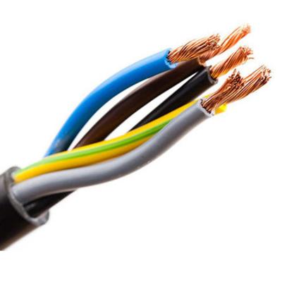 China IEC60227 Copper Wire Harness PVC Flexible 5 Core Electrical Cable Assembly for sale