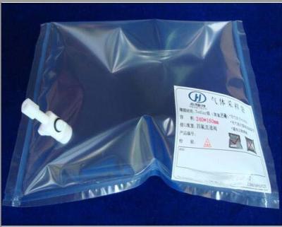 China TEDLAR PVF Gas Sampling Bag for sale