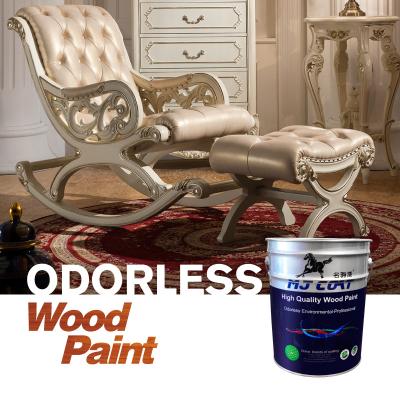 Chine Two Component PU Wood Paint Clear Primer Furniture Wood Finish Transparent Good Covering à vendre