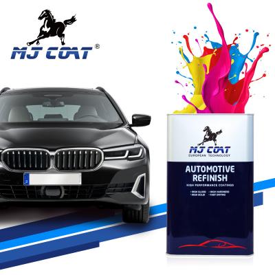 China Acrylic Non Yellowing Fast Drying Clear Coat Transparent High Gloss Car Paint for sale