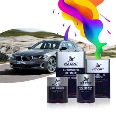 China 1K Silver Base Coat Automotive Lacquer Paint Premium Visual Lacquer Paint For Cars for sale