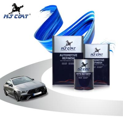 China OEM Automotive Top Coat Paint High Hardness 2K Extra White Car Paint for sale