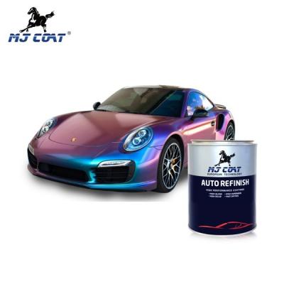 China ODM Chameleon Pigment Car Paint High Adhesion Acrylic Resin Car Coating for sale
