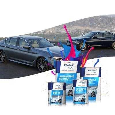 China Excellent Adhesion 1K Polyester Automotive Paint Crystal Brown Pearl Car Paint for sale