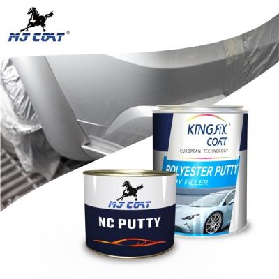 China Super Quick Dry Automotive Polyester Putty High Hardness Auto Putty For Car Repair for sale
