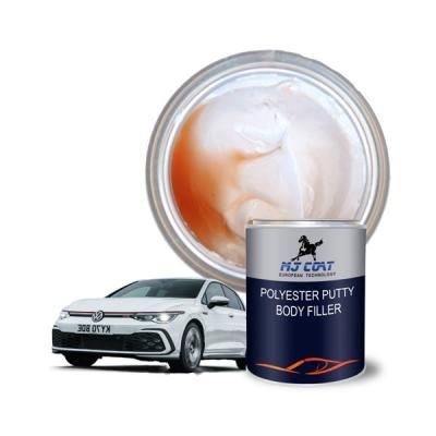 China Easy Sanding Unsaturated Resin Car Body Putty With High Intensity Effect for sale