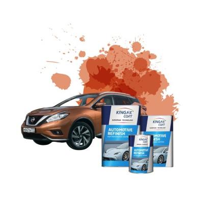 China 2K Slow Drying Lacquer Auto Paint Refinish Good Covering Automotive Refinish Paint for sale