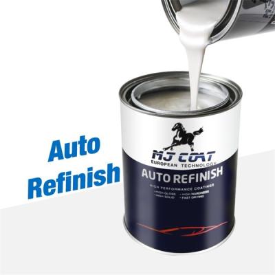 China Fast Drying 1K 2K Auto Paint Refinish High Adhesion Car Refinish Paint for sale