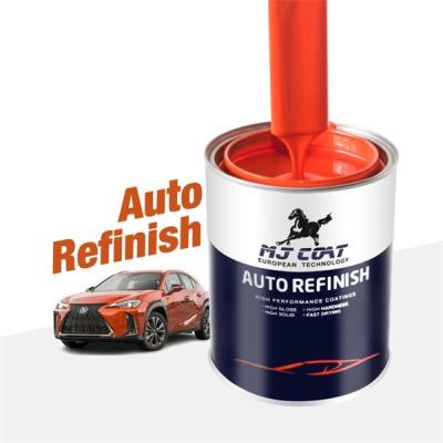 China SGS 1K Basecoat Car Paint Refinish High Covering Auto Body Paint for sale