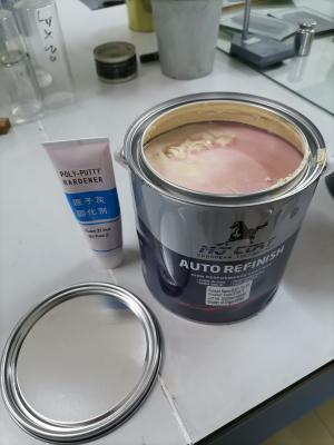 China Chemically Stable Car Putty Paste High Intensity Polyester Putty For Car Repair for sale