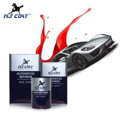 China Anti UV Acrylic Lacquer Auto Paint High Gloss HS Clear Coat Varnish for sale