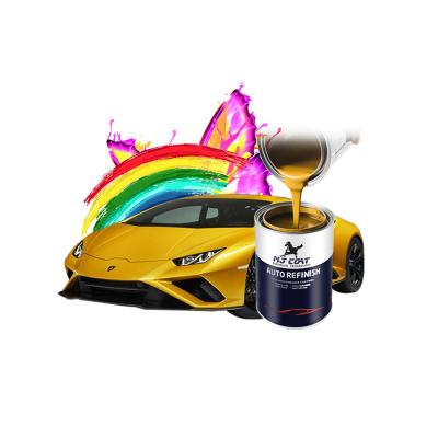 China Rust Oleum Single Stage Bronze Car Paint Automotive Base Coat High Gloss for sale