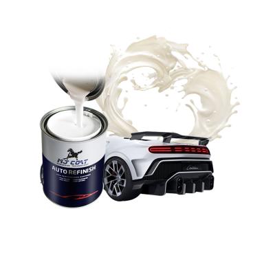 China Acrylic Lacquer Diamond Pearl Blue Base Coat Automotive Paint High Gloss for sale