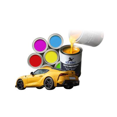 China SGS Auto Clear Coat Paint Spray Automotive Finish Refinishing Cleanup for sale