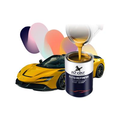 China Long Lasting Water Based Automotive Paint Top Coat With Superior Protection 2-3 Coats en venta