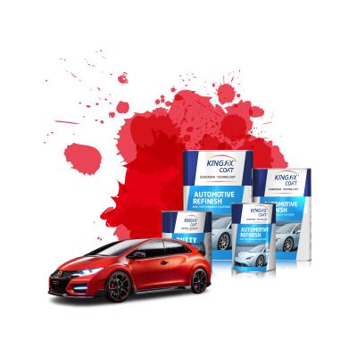 China High Gloss Automotive Top Coat Paint With Water Based Formulation Heat Resistance for sale