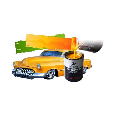 China Clear Auto Clear Coat Paint High Gloss Sheen Spray Application Method for sale