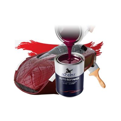 Chine 1-2 Hours Dry Time Auto Clear Coat Paint Glossy And Matte Finish Spray Application Method à vendre