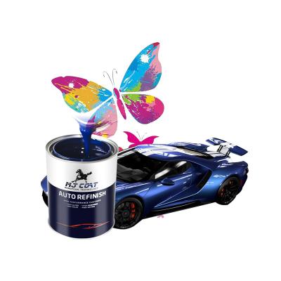 China Professional Grade 1 Color Car Paint Refinishing with 	Auto Clear Coat Paint for sale