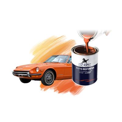 China Glossy Finish Automotive Base Coat Paint with Cleanup Thinner à venda