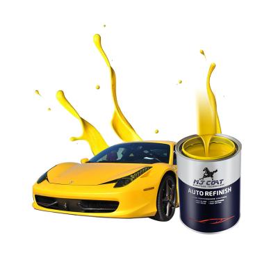 China Less Than 8 Hours Drying Speed Automotive Base Coat Paint UV Resistance Easy Cleanup for sale