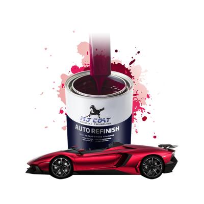 China Cool Storage Automotive Top Coat Paint With 4-6 Hours Recoat Time High Gloss Te koop