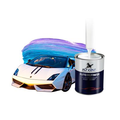 China 1L And 4L Container Size Automotive Base Coat Paint With UV Resistance 2 To 3 Coats zu verkaufen