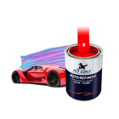 China 8 Hours Dry Time Automotive Base Coat Paint Glossy Finish For Durable Protection zu verkaufen