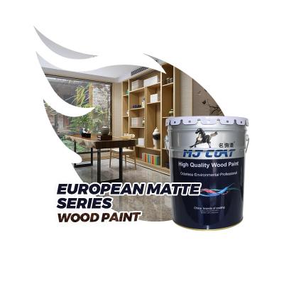 China Easy To Apply Matte PU Wood Paint Low VOC Content for Matte Finish for sale