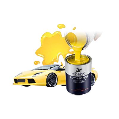 China Cleanup Thinner Automotive Base Coat Paint Acrylic Polyurethane Drying Speed Less Than 8 Hours for sale