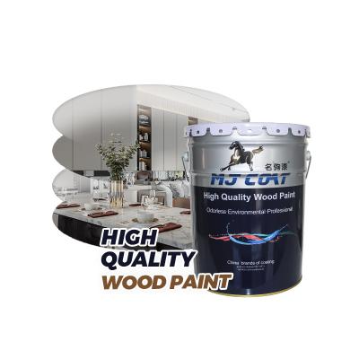 China Low VOC Content PU Wood Paint For High Durability And 10-15 Sq.ft/litre Coverage en venta