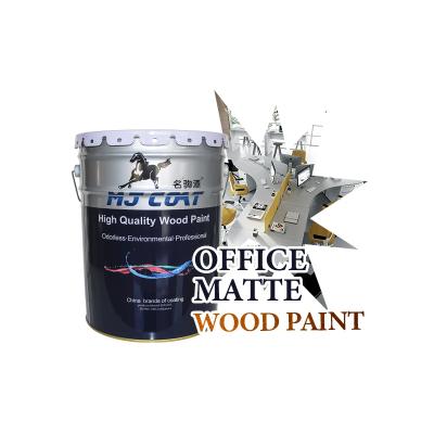 China Low Odor Smooth PU Wood Paint Low VOC Content 2-3 Hours Drying Time for Wood Surfaces à venda
