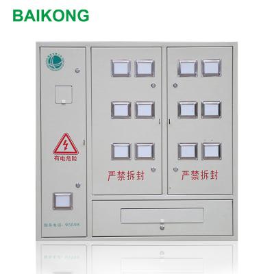 China 660V 12 Bit Electric Meter Box Cabinet Stainless Steel Electrical Distribution Cabinet for sale